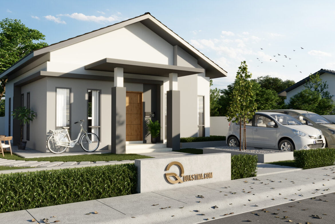 Design Rumah Idaman Banglo 1 Tingkat Konsep Kontemporari