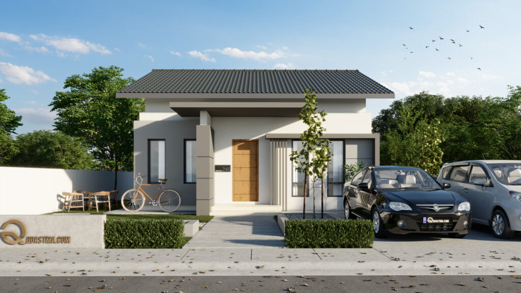 Design Rumah Idaman Banglo 1 Tingkat Konsep Kontemporari