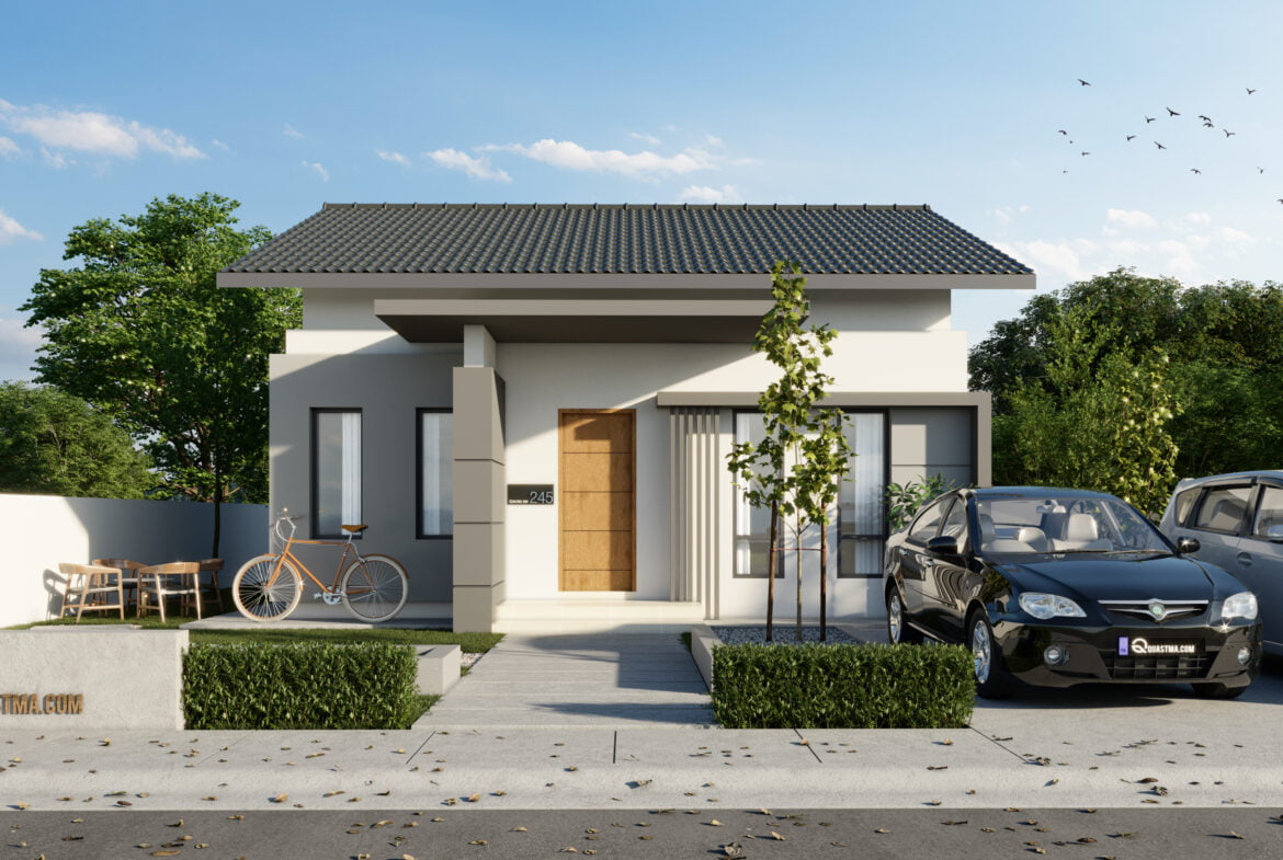 Design Rumah Idaman Banglo 1 Tingkat Konsep Kontemporari