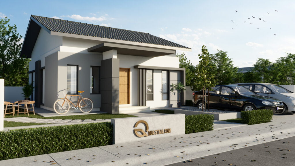 Design Rumah Idaman Banglo 1 Tingkat Konsep Kontemporari