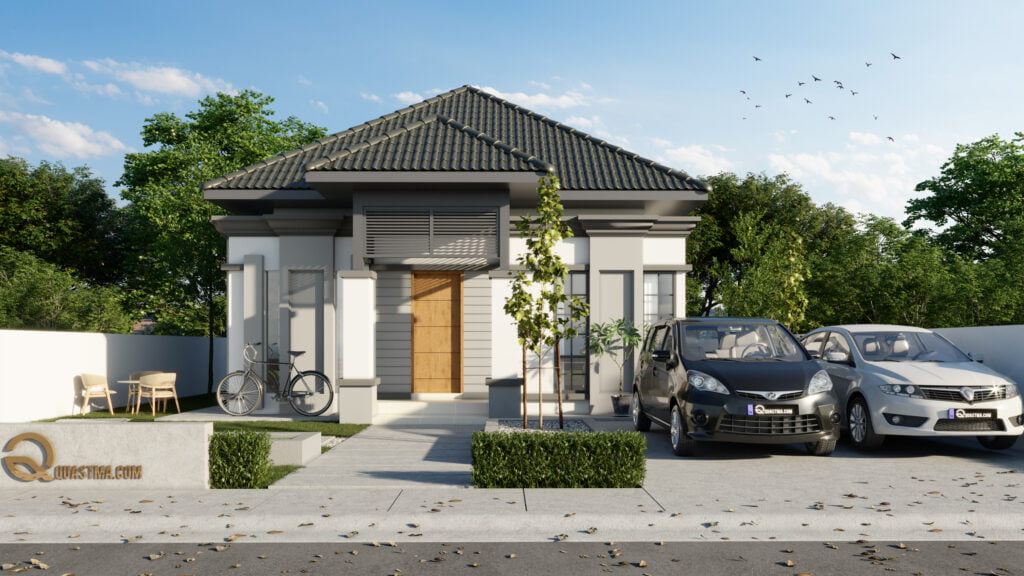 Design Rumah Idaman Banglo 1 Tingkat Konsep Klasik