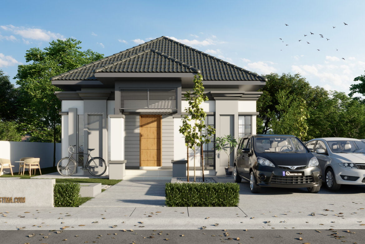 Design Rumah Idaman Banglo 1 Tingkat Konsep Klasik
