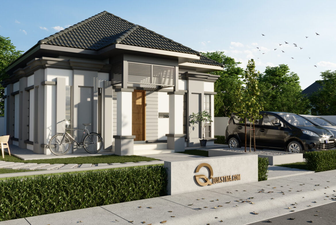 Design Rumah Idaman Banglo 1 Tingkat Konsep Klasik