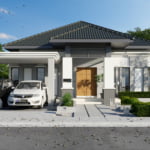 Design Rumah Idaman Banglo 1 Tingkat Konsep Klasik