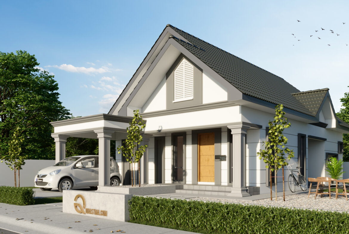 Design Rumah Idaman Banglo 1 Tingkat Konsep Klasik