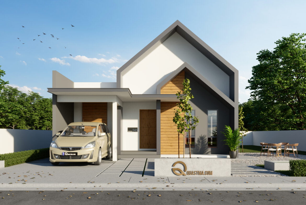 Design Rumah Idaman Banglo 1 Tingkat Konsep Modern