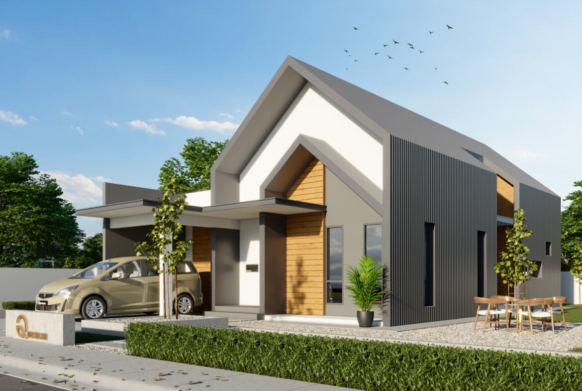 Design Rumah Idaman Banglo 1 Tingkat Konsep Modern