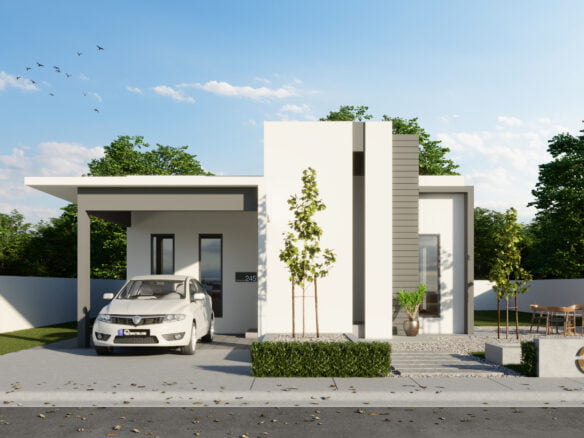 Design Rumah Idaman Banglo 1 Tingkat Konsep Modern