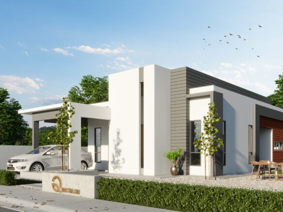 Design Rumah Idaman Banglo 1 Tingkat Konsep Modern