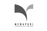 Mewapuri Black White Logo