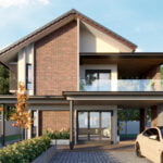 Design Rumah Banglo 2 Tingkat Konsep Tropikal kontemporari