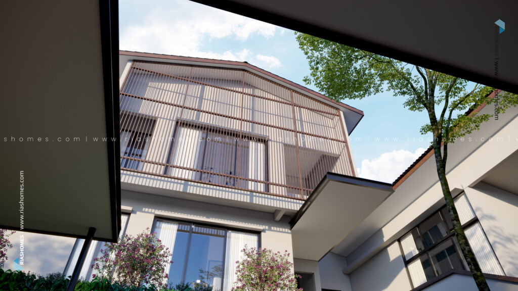 Design Rumah Banglo 2 Tingkat Kalis Banjir Konsep Minimalist Tropikal