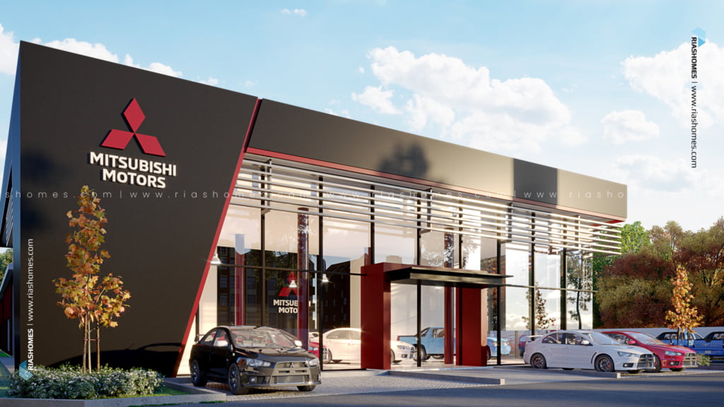 Mitsubishi 4S Centre Design Petaling Jaya