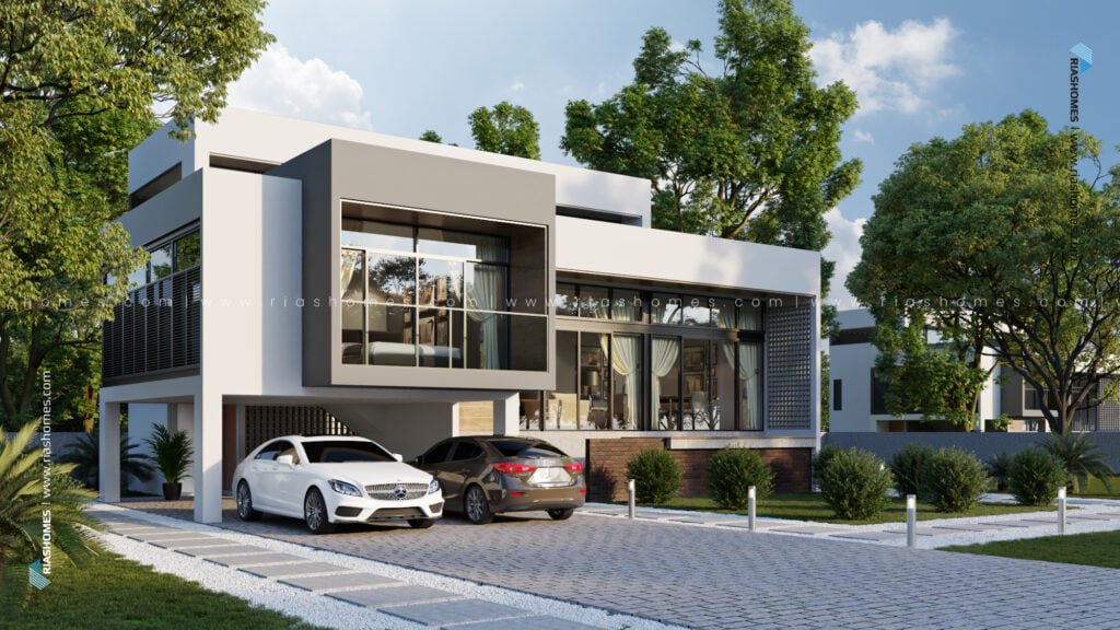Design Rumah Banglo 1 Tingkat Modern